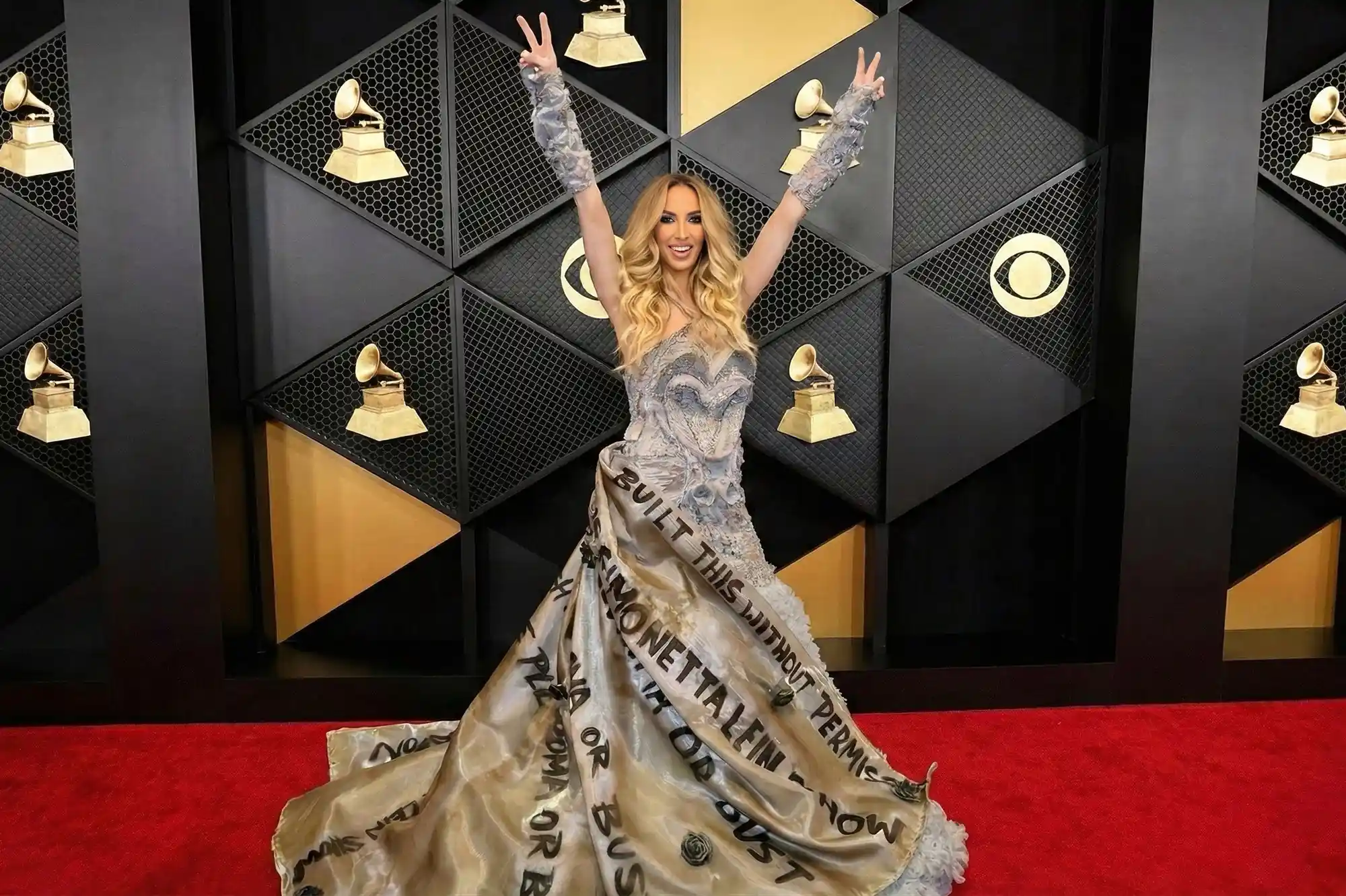 Simonetta Lein Lets Her Award Show Dresses Drive the Conversation: 'A Message of Unity and Connection'